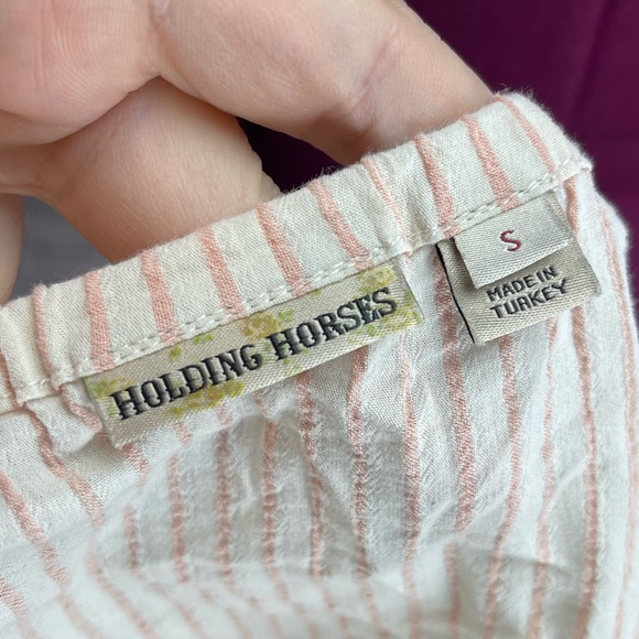 Anthropologie Holding Horse Aria off the shoulder blouse size small - Picture 4 of 7